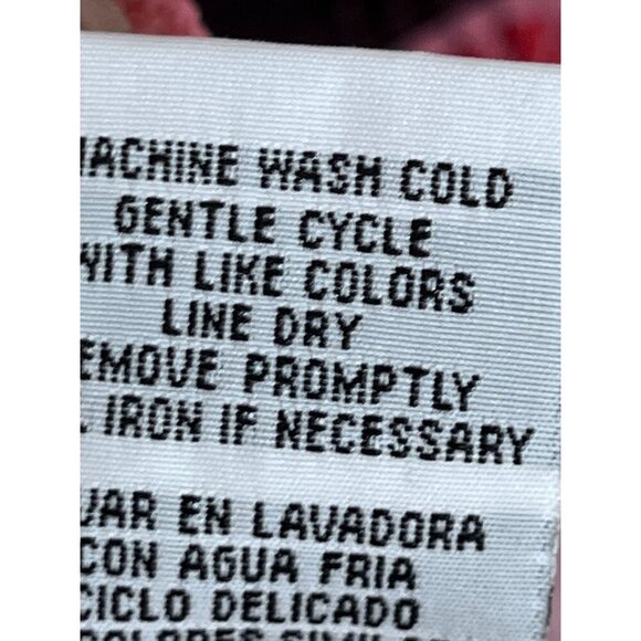 K Studio Textured Jacket 14 Pink Striped Floral Embroidery Resort Classic Preppy - Picture 13 of 15